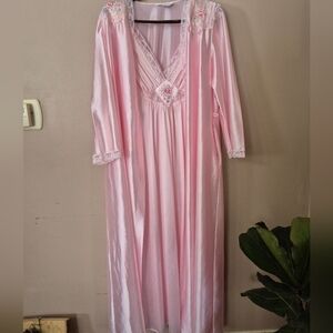 Vintage Lorraine Robe & Nightgown Set